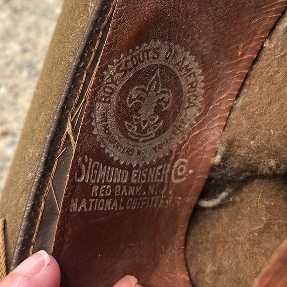 SIGMUND EISNER CO. Vintage 1920s-1940s Boy Scouts Of America Campaign Hat - Picture 3 of 12